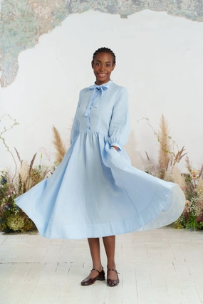 Vibrant patterned dress Jasmine Dress, 3/4 Sleeve