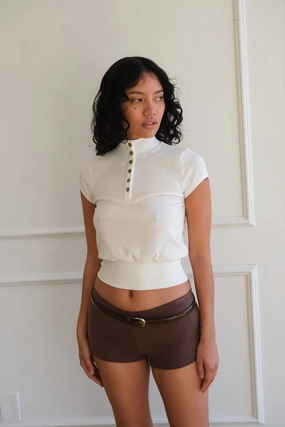 Jasper Tee Airflow Weave Pattern Everyday Style