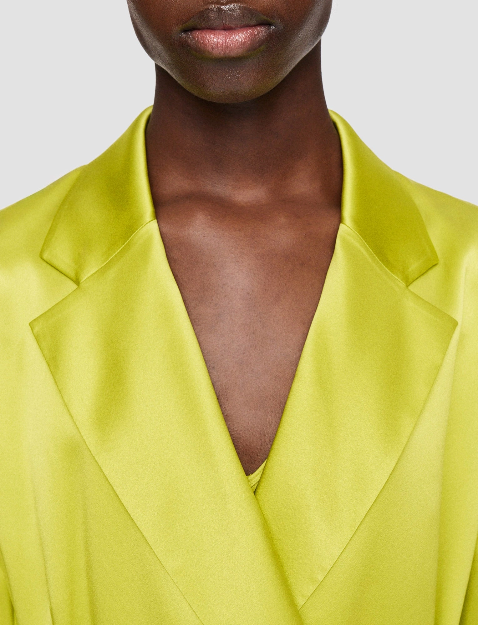 Layer Focus Joubert Silk Satin Jacket