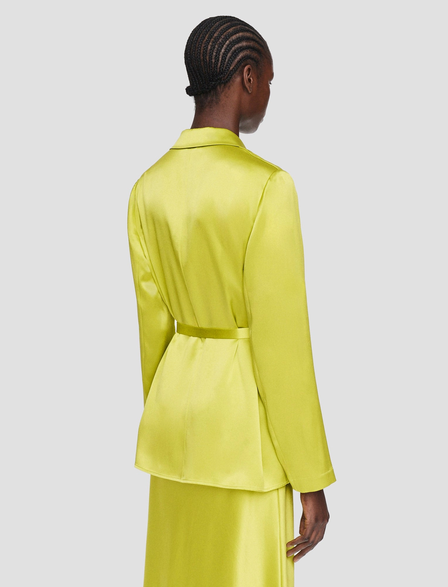 Joubert Silk Satin Jacket FleeceBacking