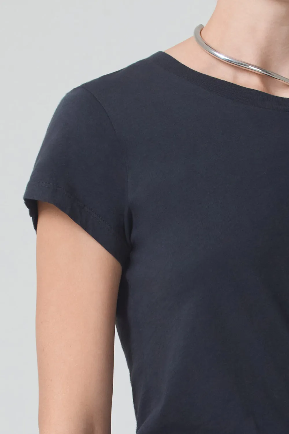 Juliette Slim T-Shirt Eco Certified Fiber Collared formality