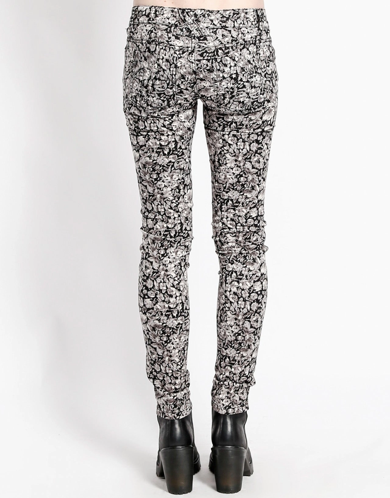 Flexible Match Jungle Jeans Flower Print