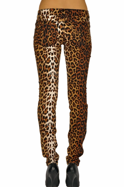 Trend Setter Home Comfort Sharp Finish Jungle Jeans Leopard Print