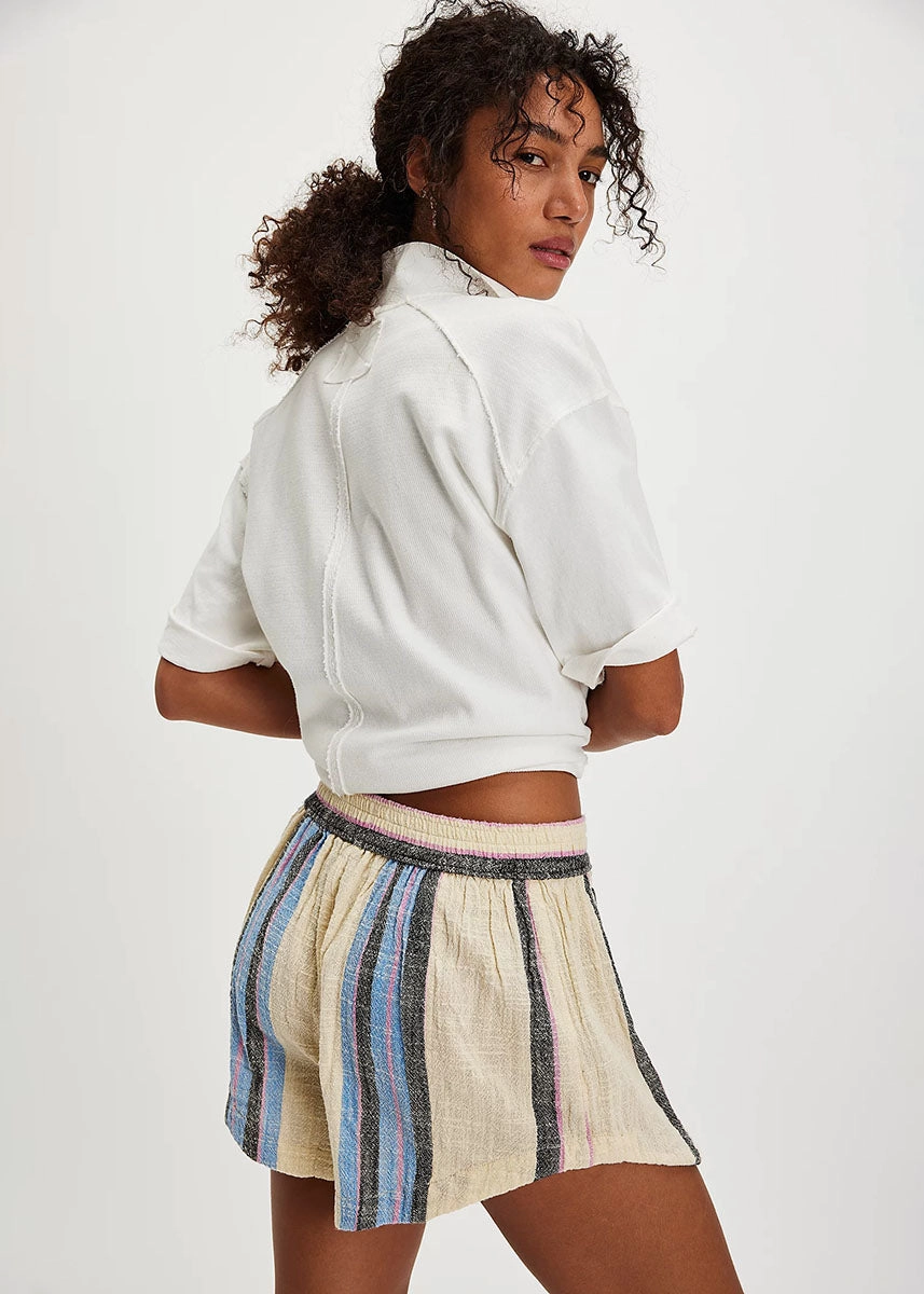 Kalli Board Short - Sand Combo Reinforced Stitching