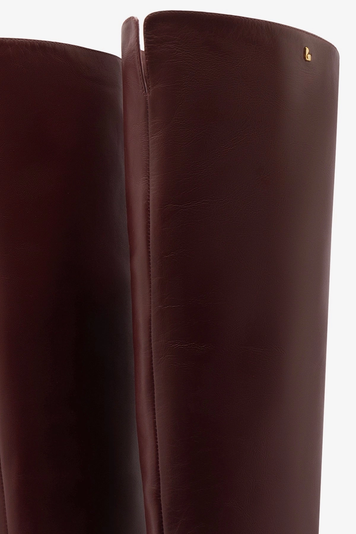 Kate Hi Boot In Burgundy Leather Comfort Lining All Day Wear