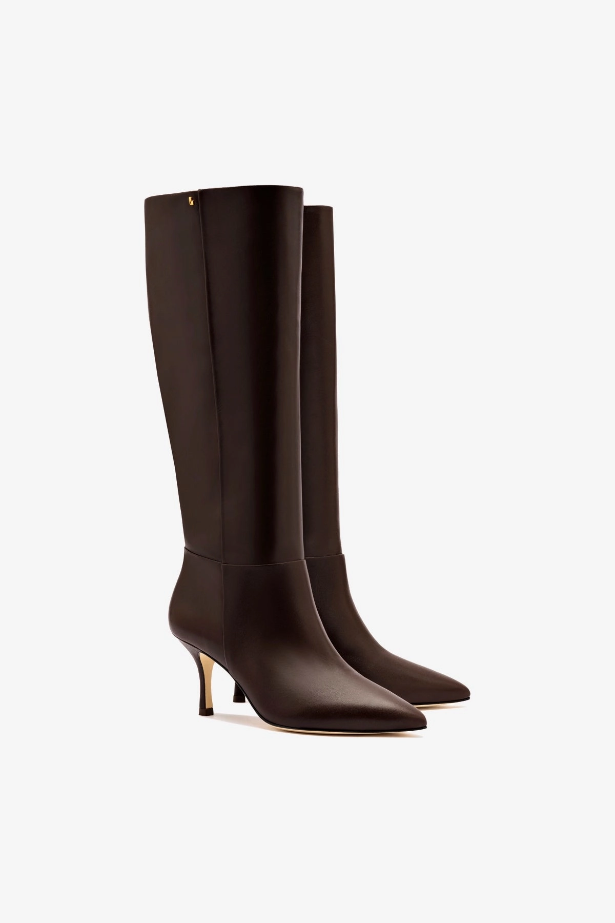 Kate Mid Boot In Brown Leather Scandi Cool Weekend Ready