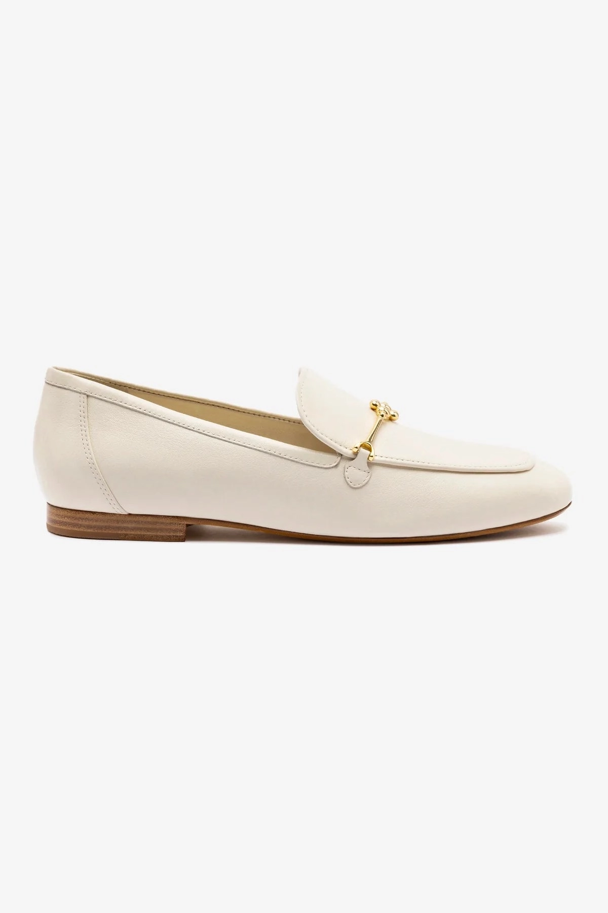 Morning Path Walk Grip Katherine Loafer In Ivory Leather