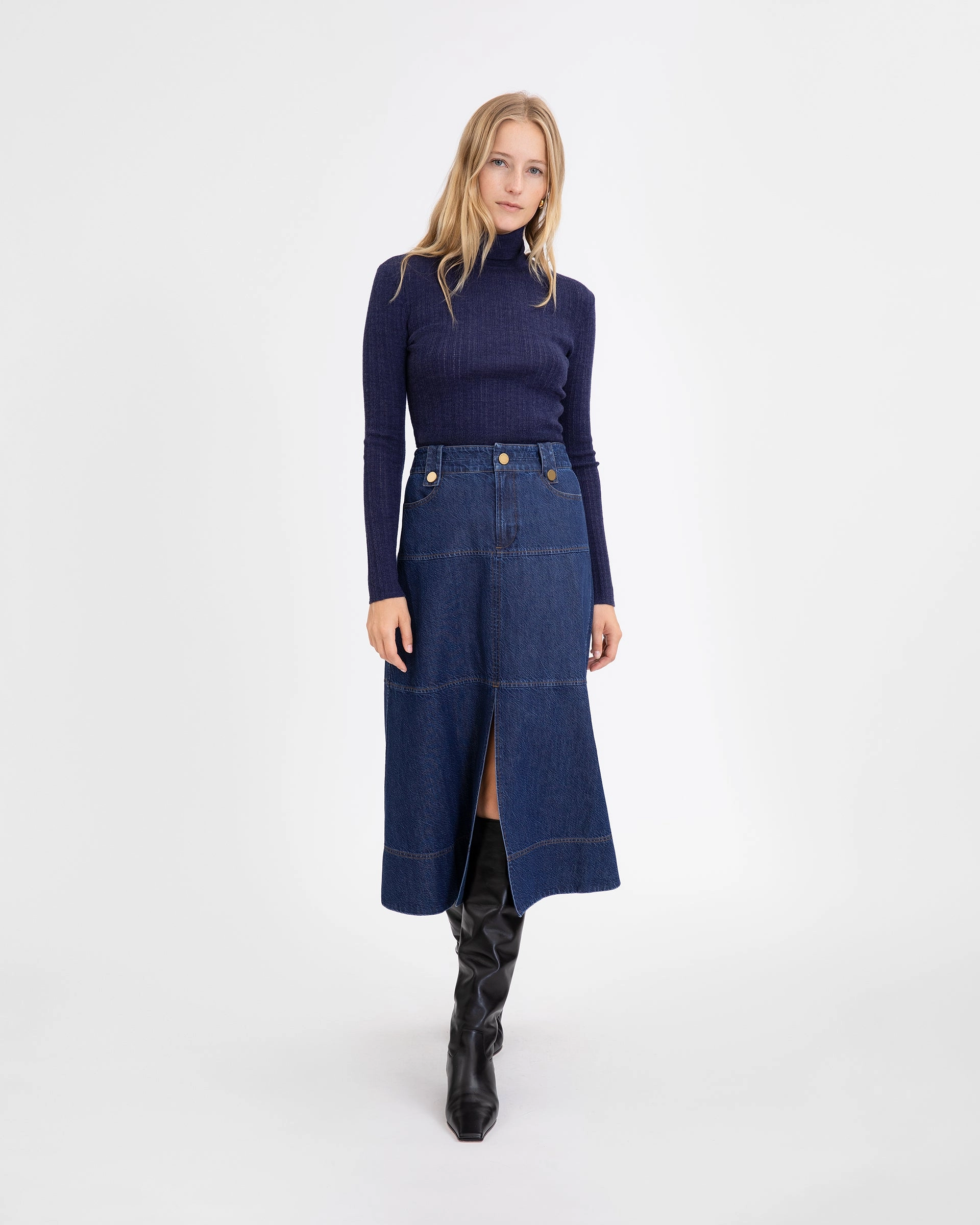 Kayden Turtleneck Grab And Go Ventilated Mesh Panels