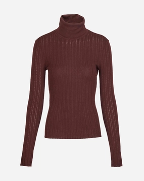 Flexible Waistband Kayden Turtleneck