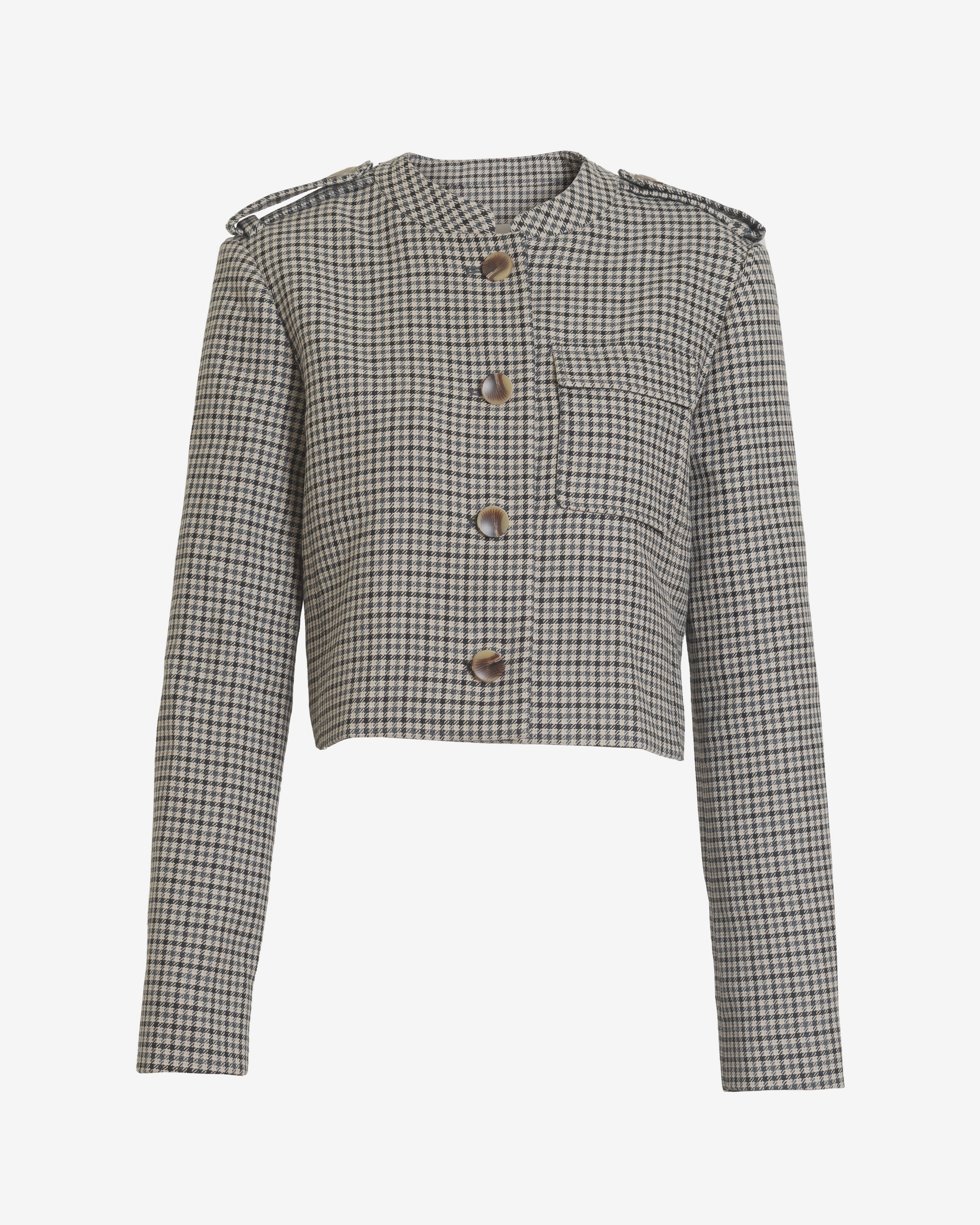 Classic Zip Up Recycled Textile Kerrin Jacket