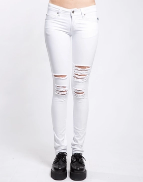 KNEE SLIT JEAN Daywear Stretch Layer Fit