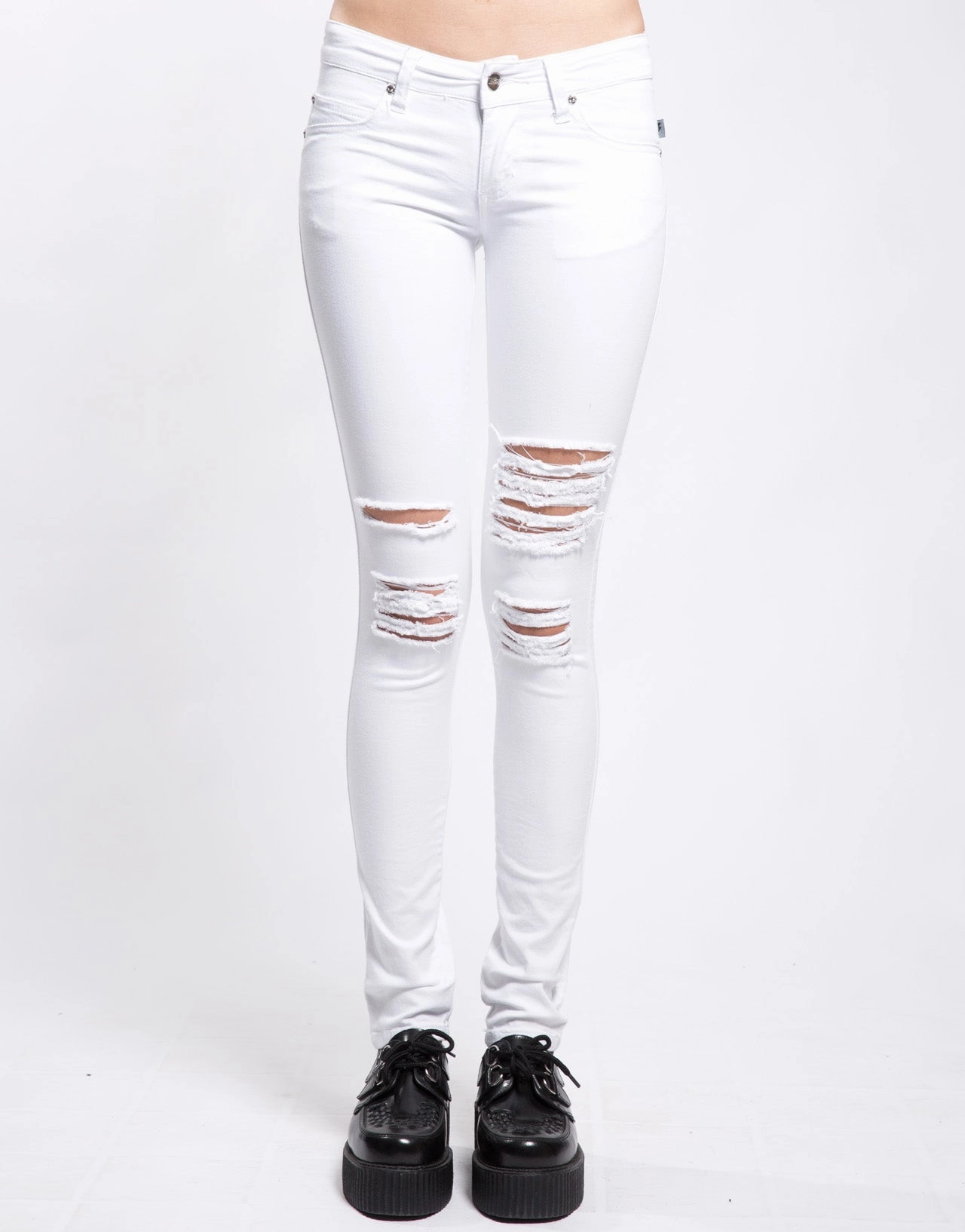 KNEE SLIT JEAN Effortless Comfort