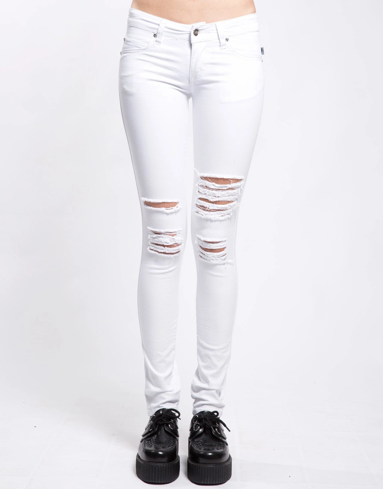 KNEE SLIT JEAN Sporty Function