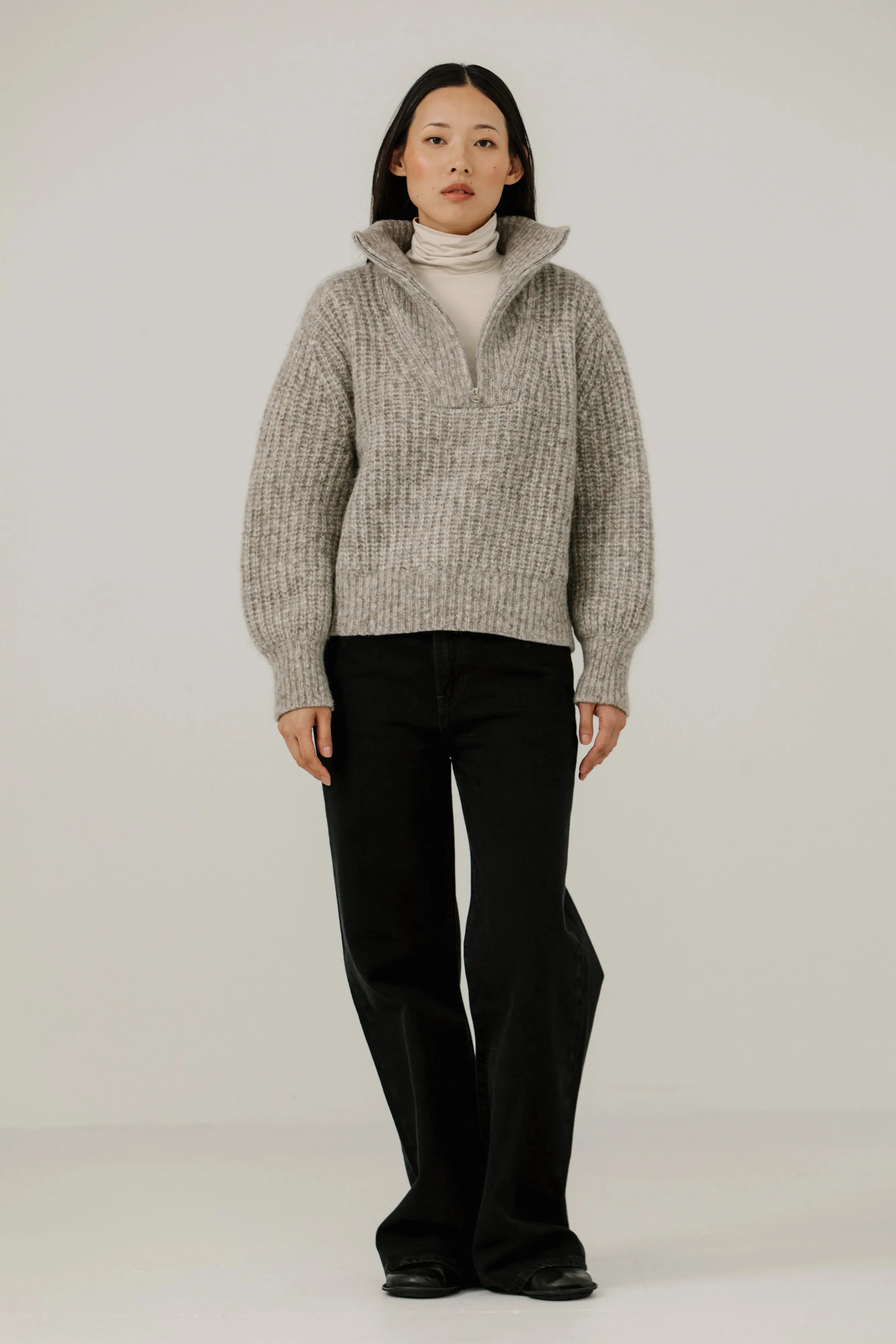 Knit Wear Alpine Quarter Zip Sweater