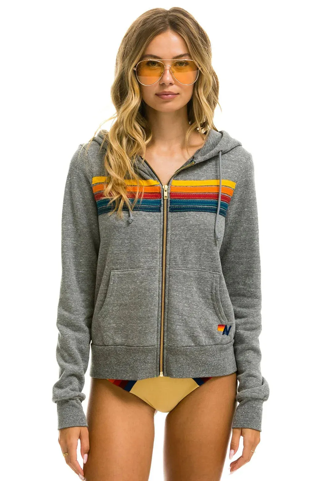 5 Stripe Hoodie Eco Conscious Manufacturing