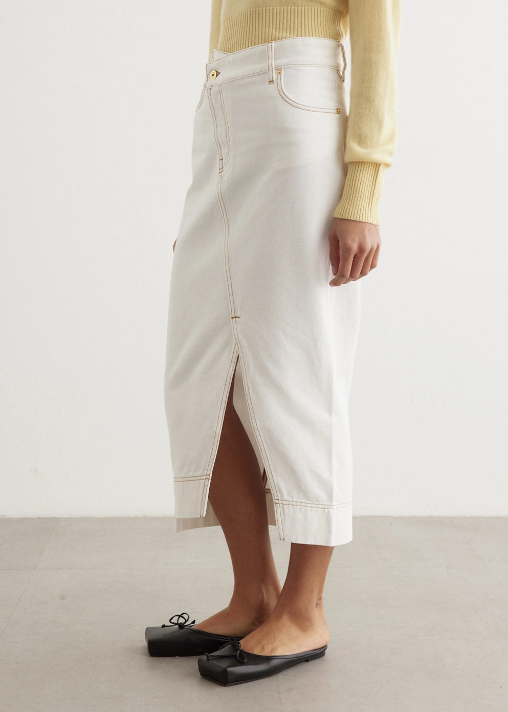 La Jupe De-Nimes Crisp Look Daily Fashion