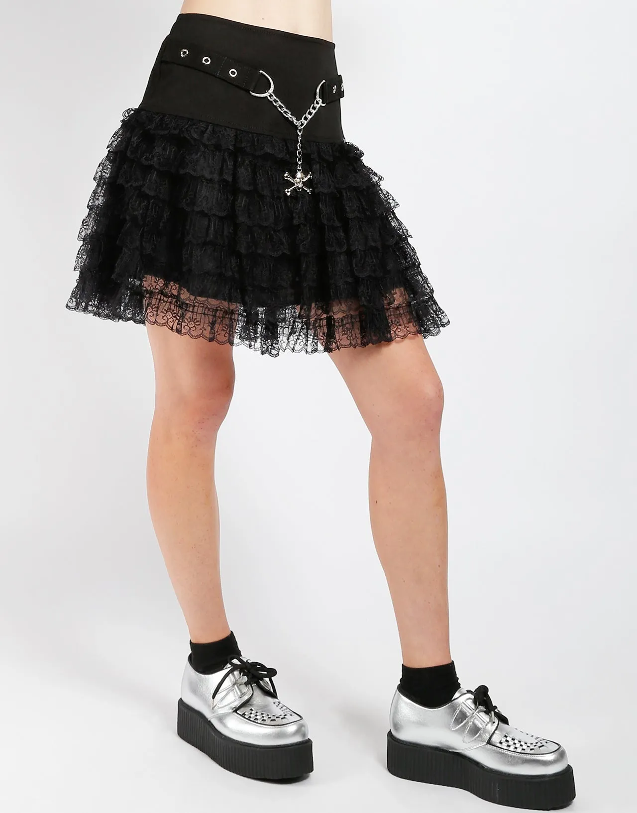 Feminine Fit Timeless Comfort LACE TO LACE SKIRT