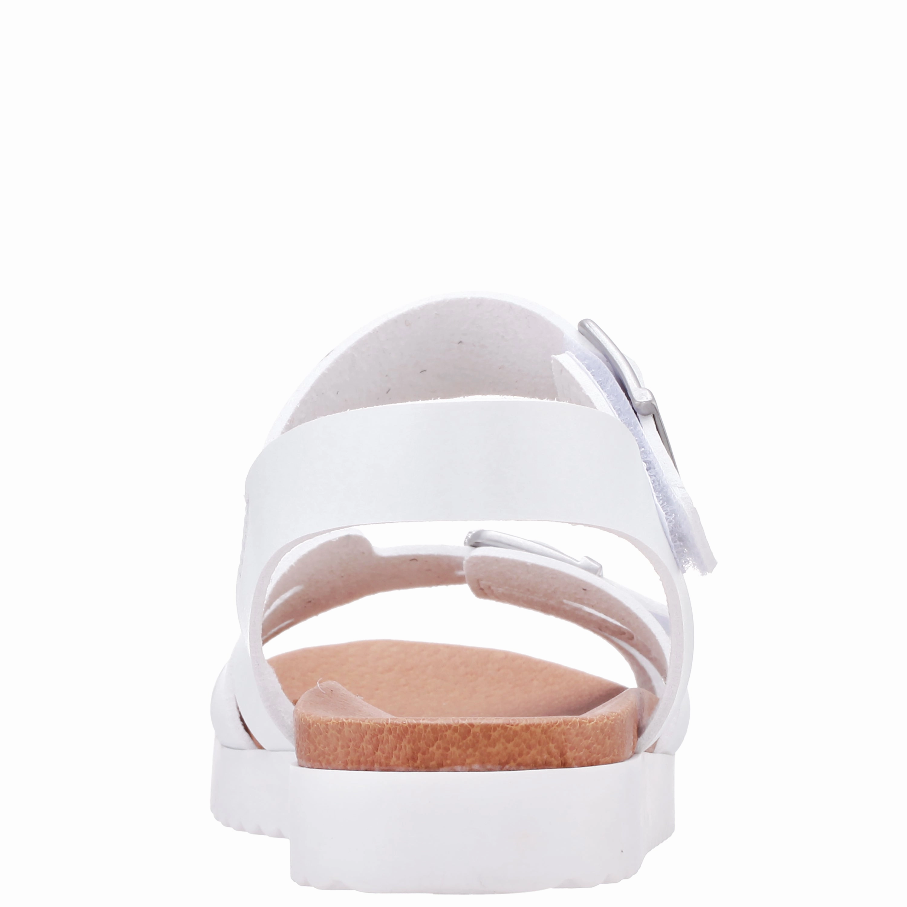 Tailored Fit Ankle Strap Design LACEY-WHITE