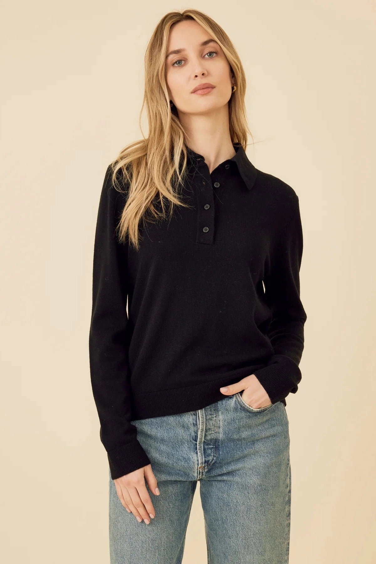 Comfortable Wear NonChafing Fabric Laguna Merino Polo