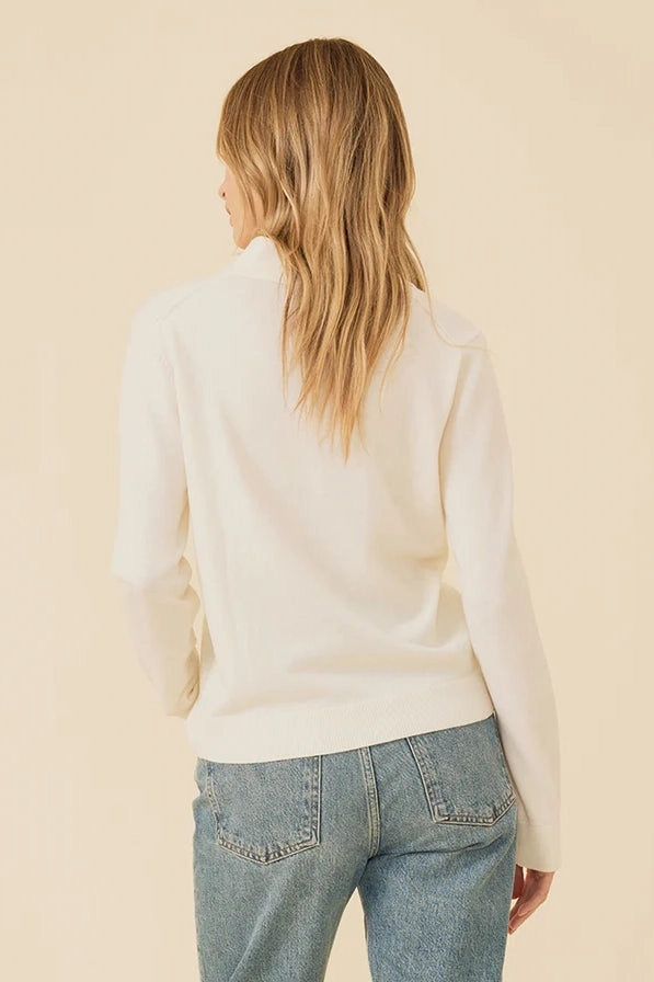 GarmentWashed Texture Laguna Merino Polo