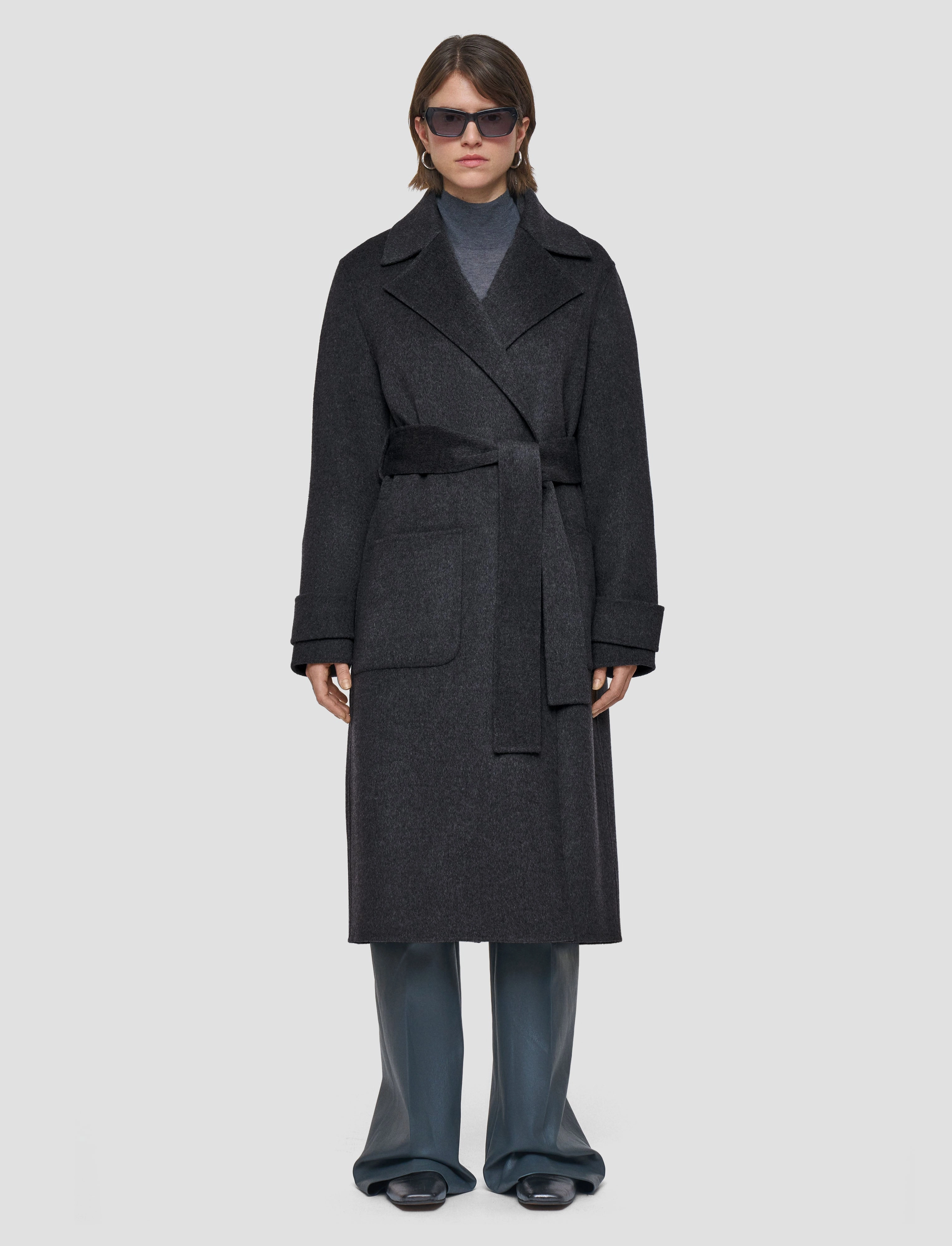 UV protection layer Warm Layers Arline Double Face Cashmere Coat