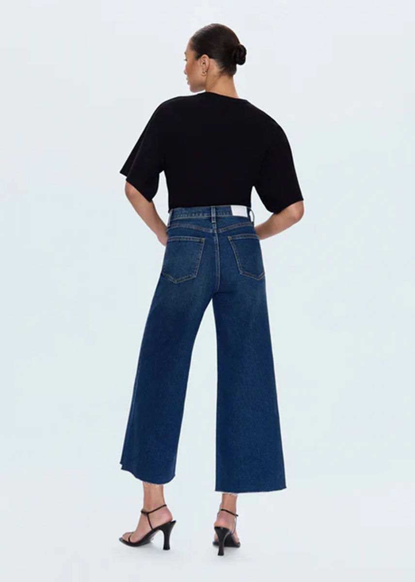 Lana Cropped High-Rise Ultra Wide Leg Jean - Broadway Practical Comfort Light Design
