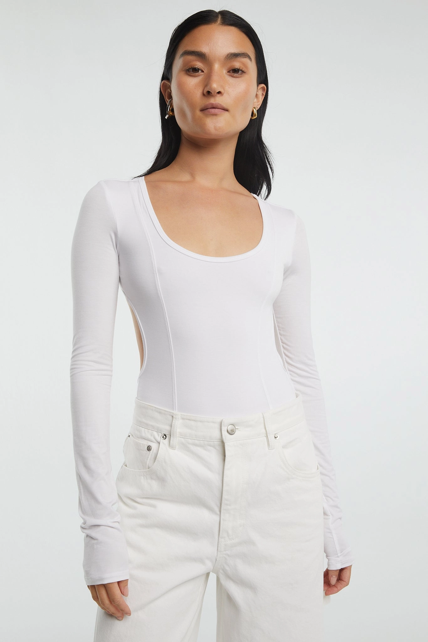 LANA LONGSLEEVE BODYSUIT Trend Seeker Lightweight Material
