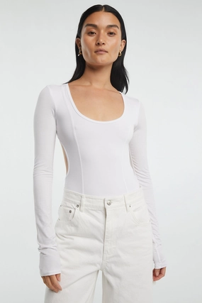 LANA LONGSLEEVE BODYSUIT Trend Seeker Lightweight Material