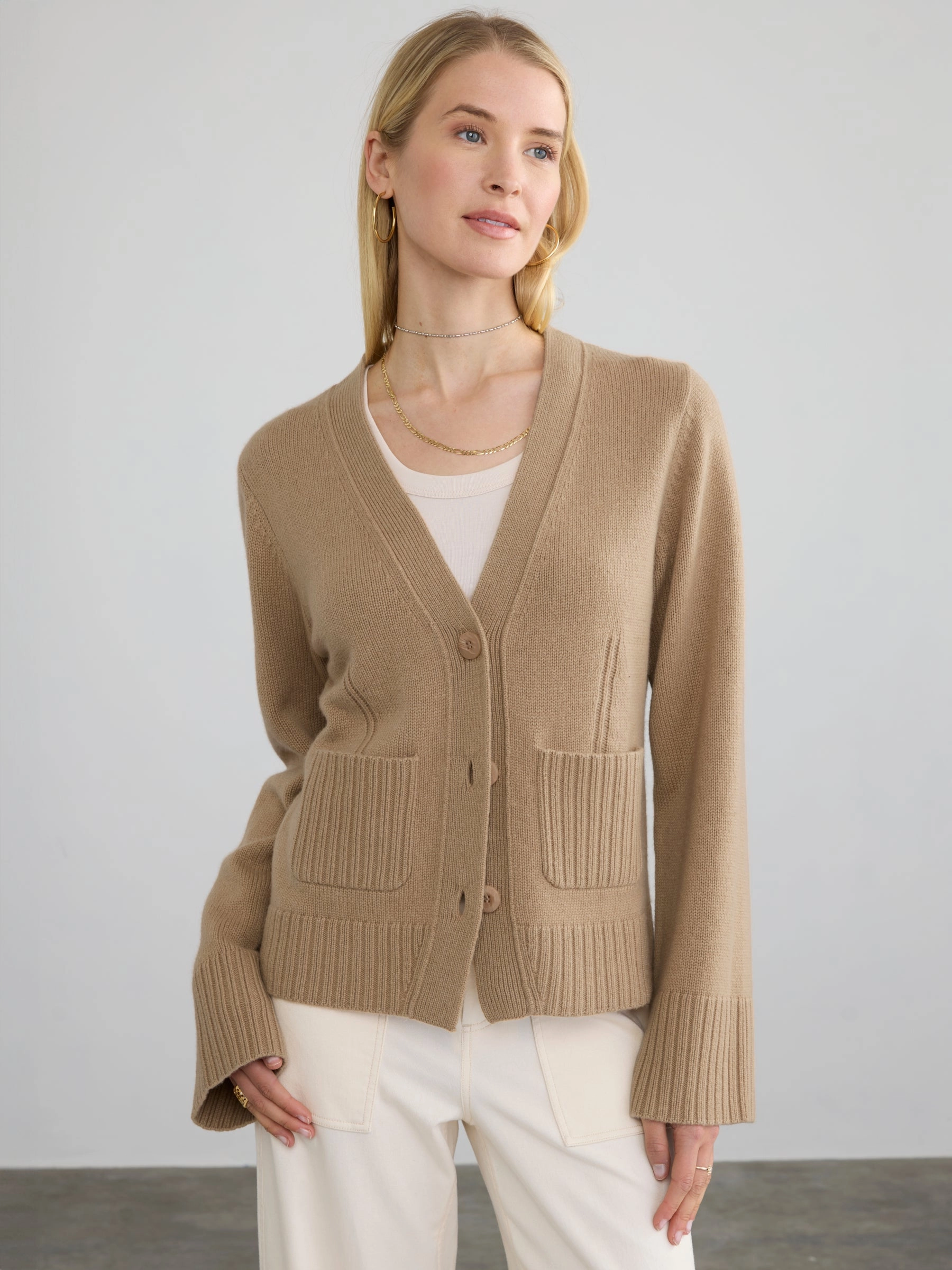 Anti Bacterial Layer LARKSPUR CARDI