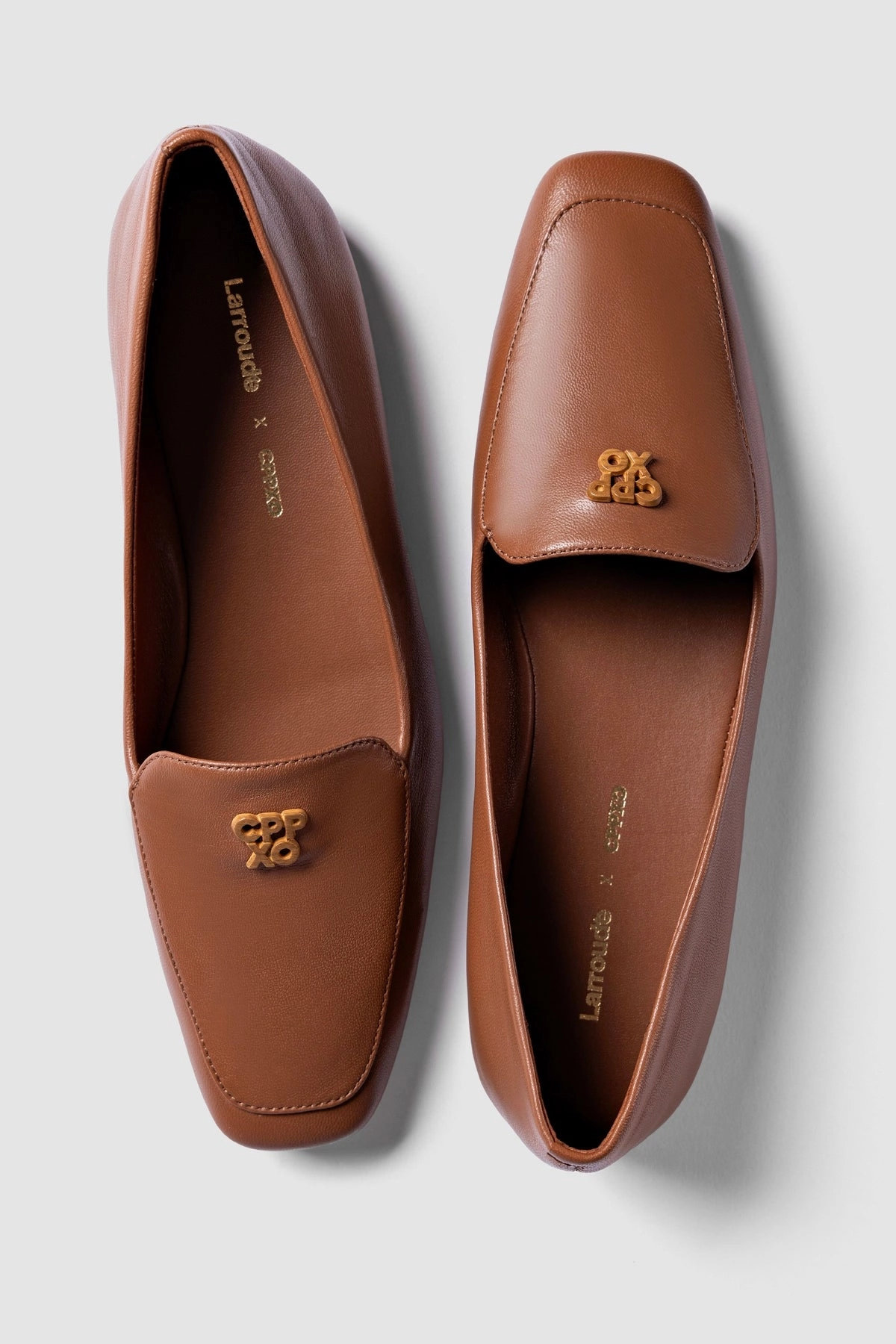 Soft Finish Larroud x CPPXO Loafer In Caramel Leather