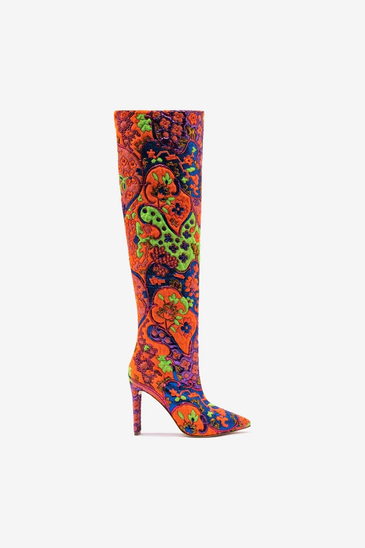 Durable Leather Larroud x Libertine Boot In Kaleidoscope