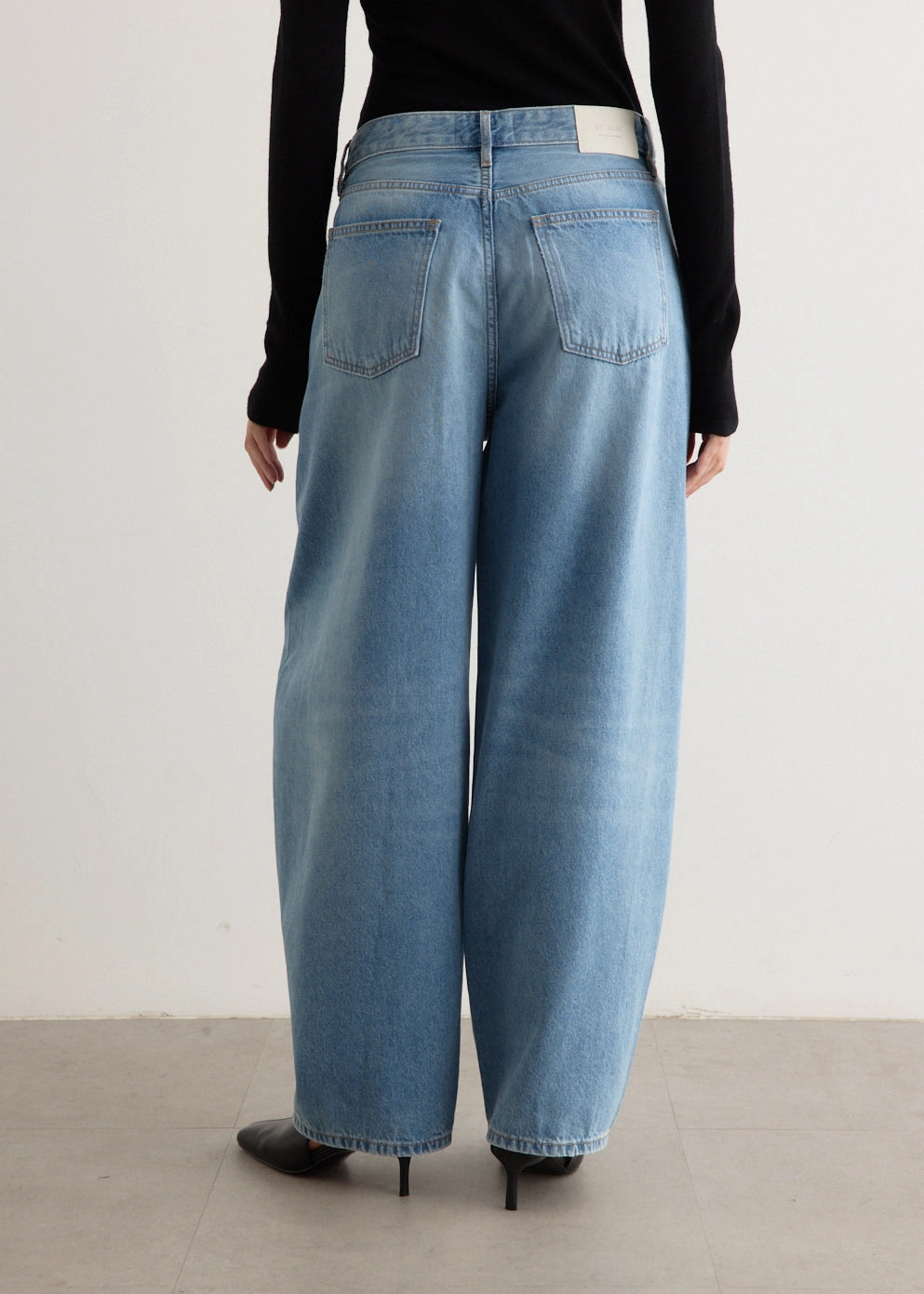 Everyday Loose Fashion Daily Mid Rise Balloon Jeans