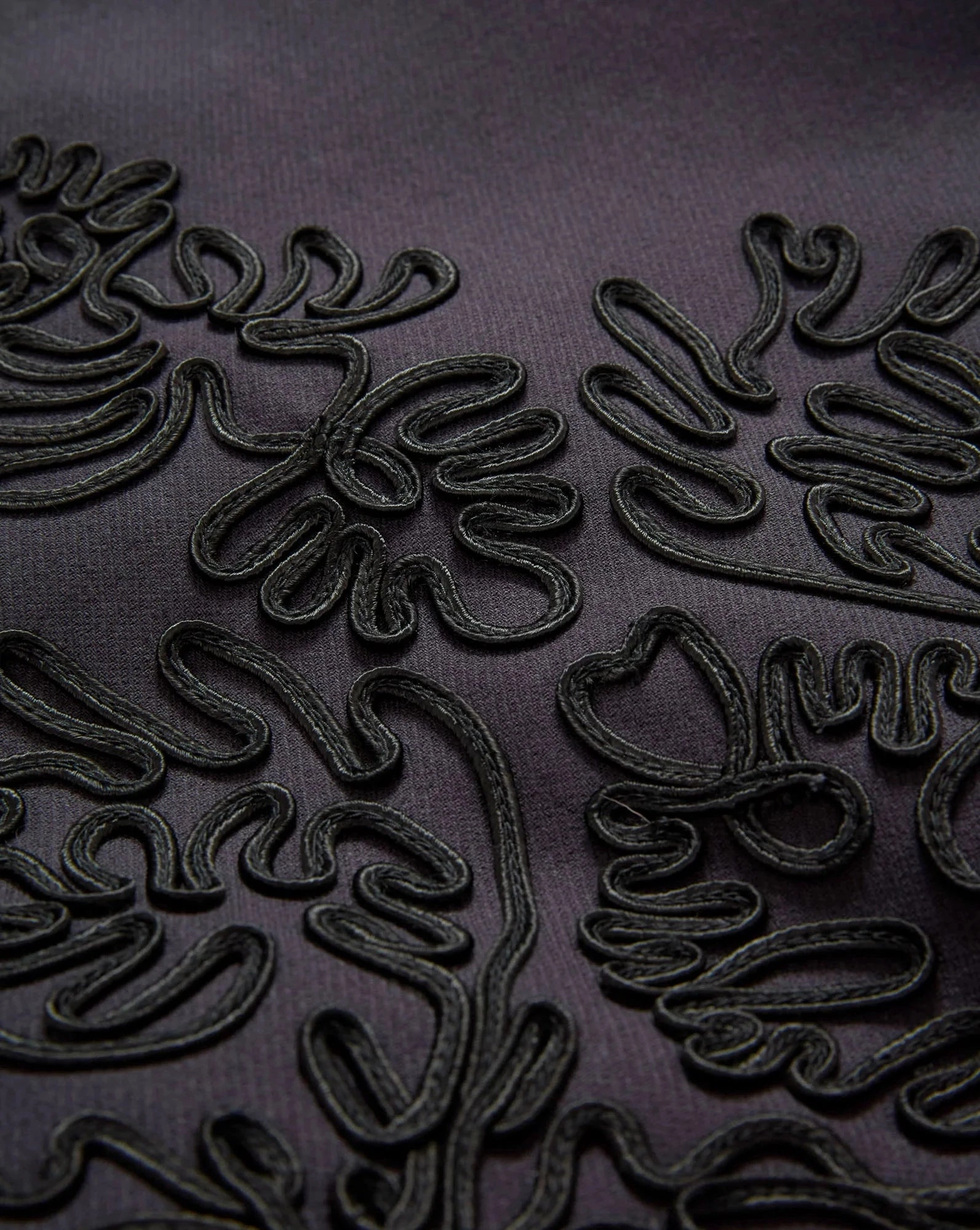 Stylish Protection Latrell Embroidered Jacket Navy