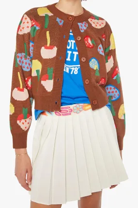 The Varsity Cardigan High Twist Yarn Structure