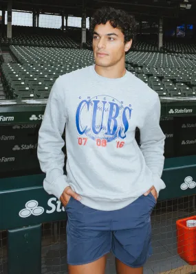 Cubs Championship Sweatshirt Soft Knit Layer Winter Essentials