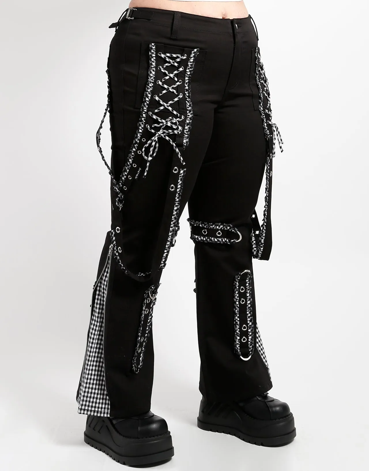 CURVE SOLID BO PEEP DARK STREET PANT WHITE Comfort Wear