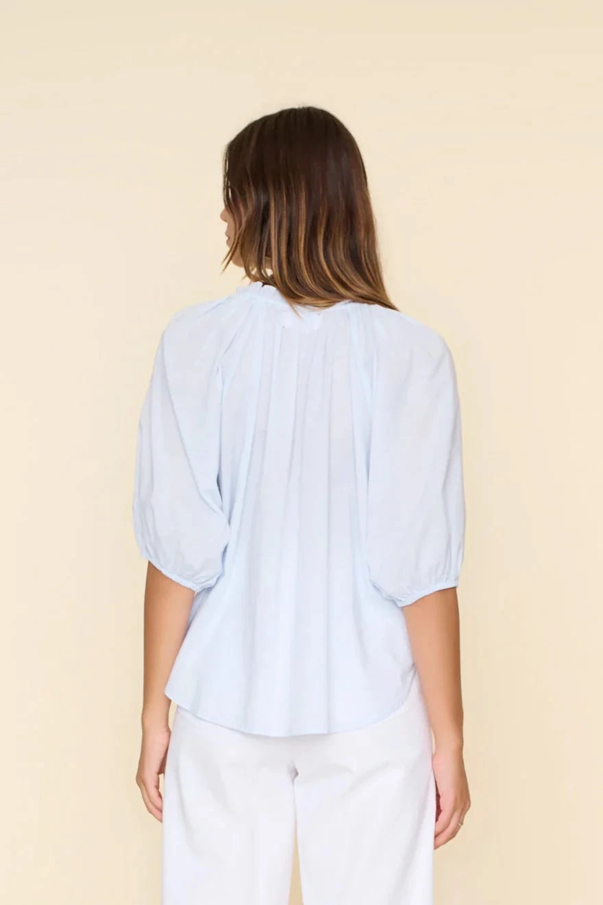 Jules Top Wind Resistant Fabric Easy Care Material