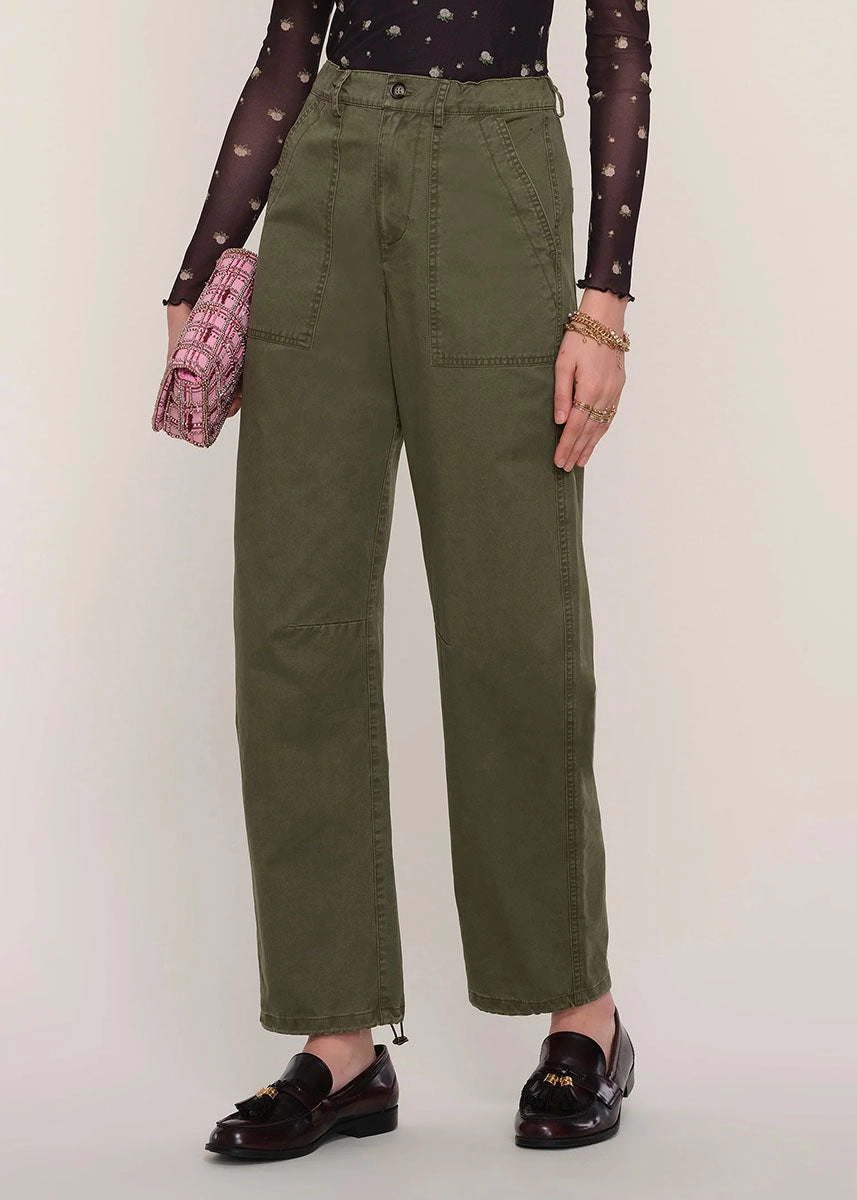 Kaia Pant - Army Cozy Style