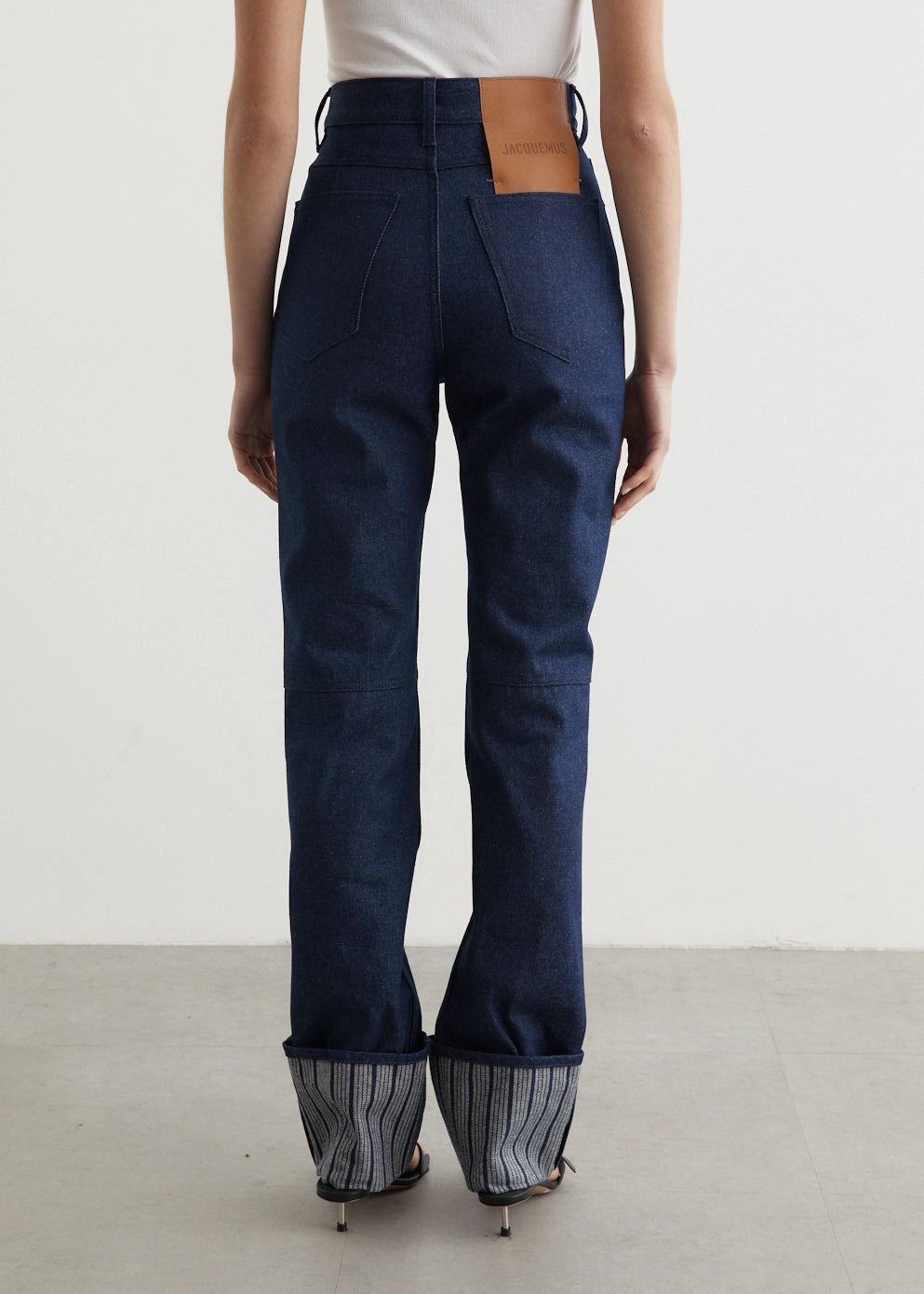 Durable Triple Stitched Seams Le De-Nimes Droit Jeans