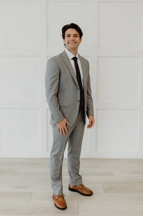 Legacy Suit Grey Casual office wear