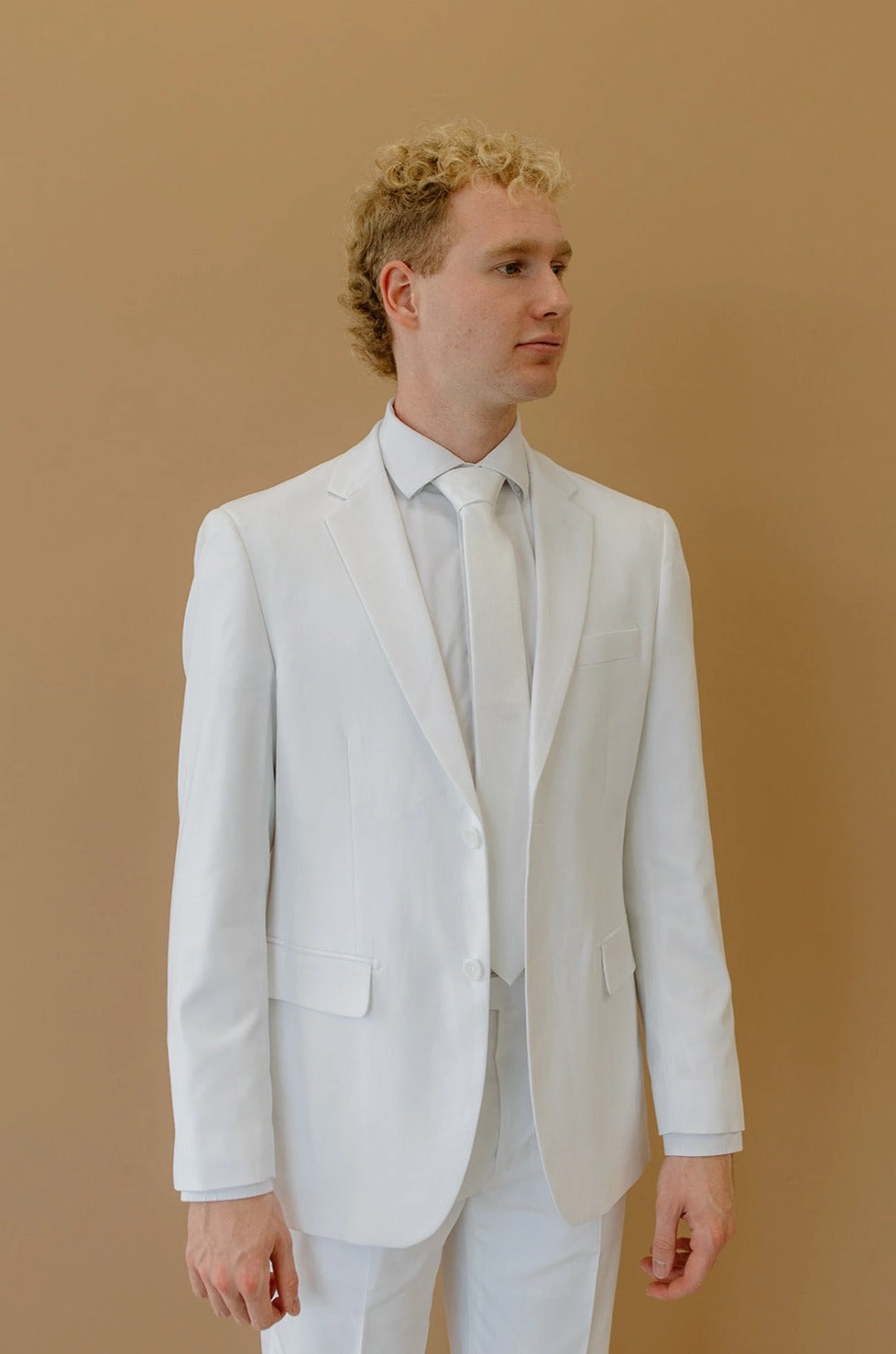 Legacy Suit White Timeless Professional Timeless Fit