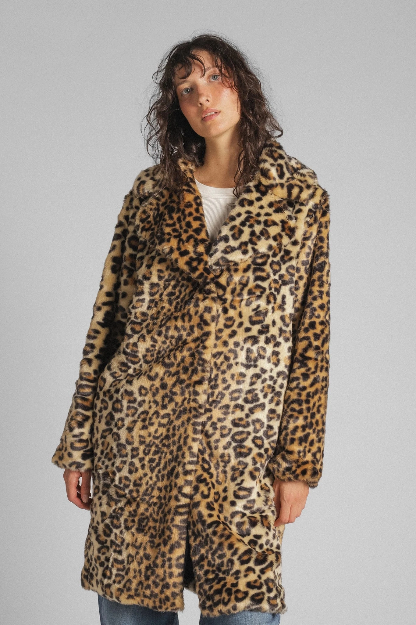 Leo Long Fluffy Coat Smart Wear HemLock Adjustment System