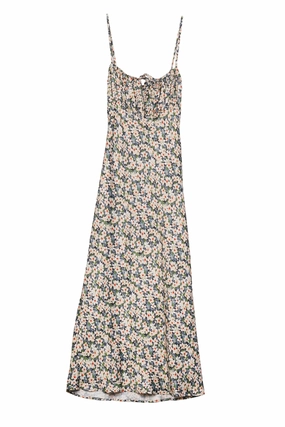 Leo Spaghetti Strap Midi Dress Perfectly Styled Easy Match