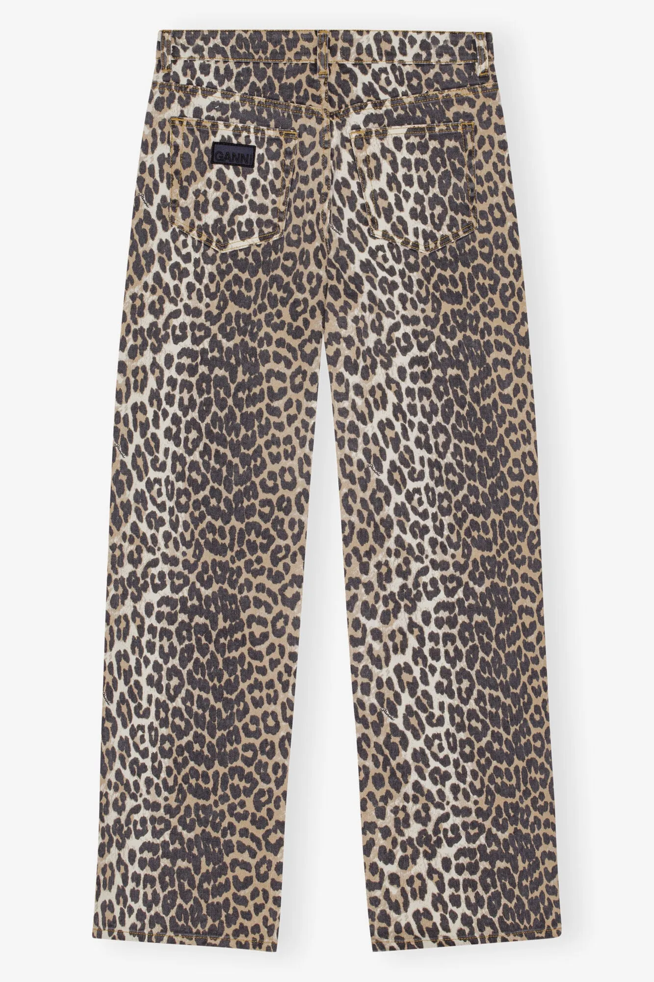 Leopard Printed Izey Jeans Flex Foam Inserts Sweat Wicking Liner