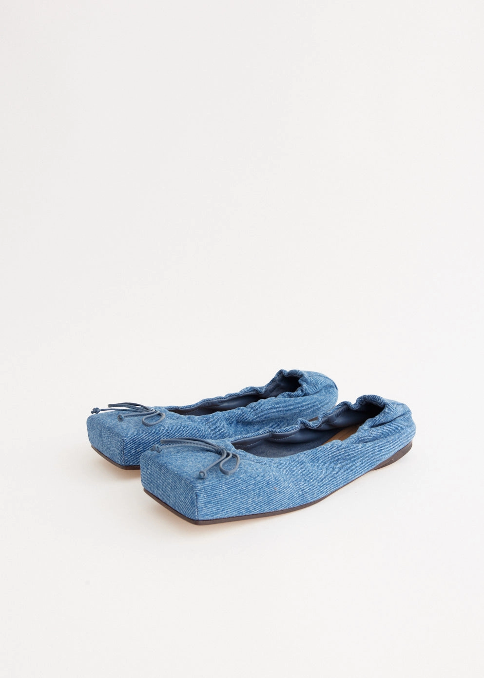 Raw Hem Design Les Ballerines Ballet Flats