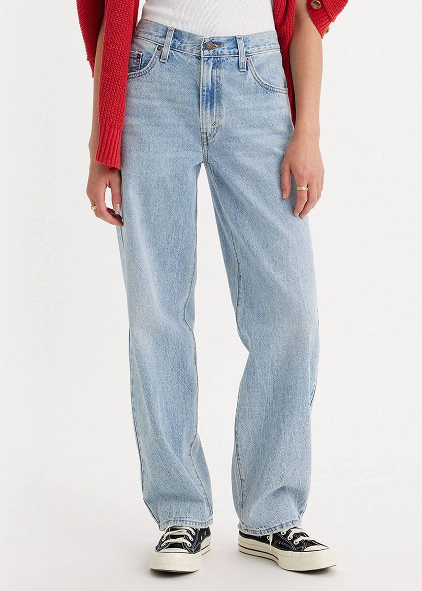 Fashion Comfort Wear Levi's Baggy Dad Jeans - Fan Flare