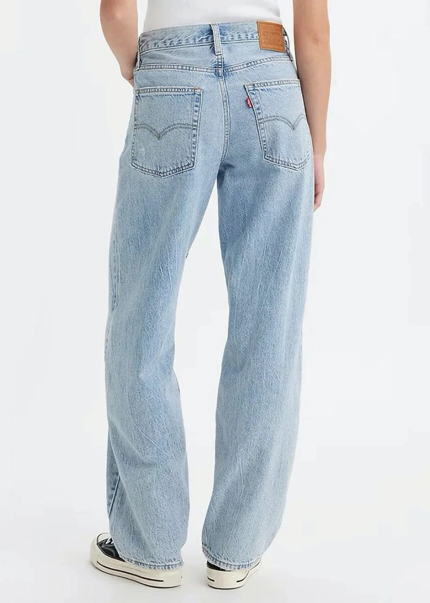 Levi's Baggy Dad Jeans - Fan Flare Soft Brush Lining