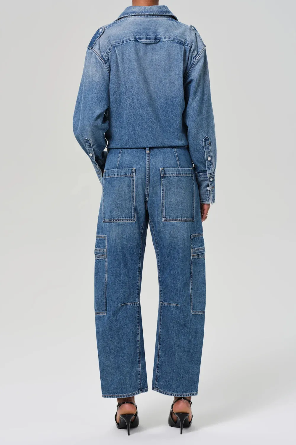 Earthy Soft Marcelle Low Slung Easy Cargo