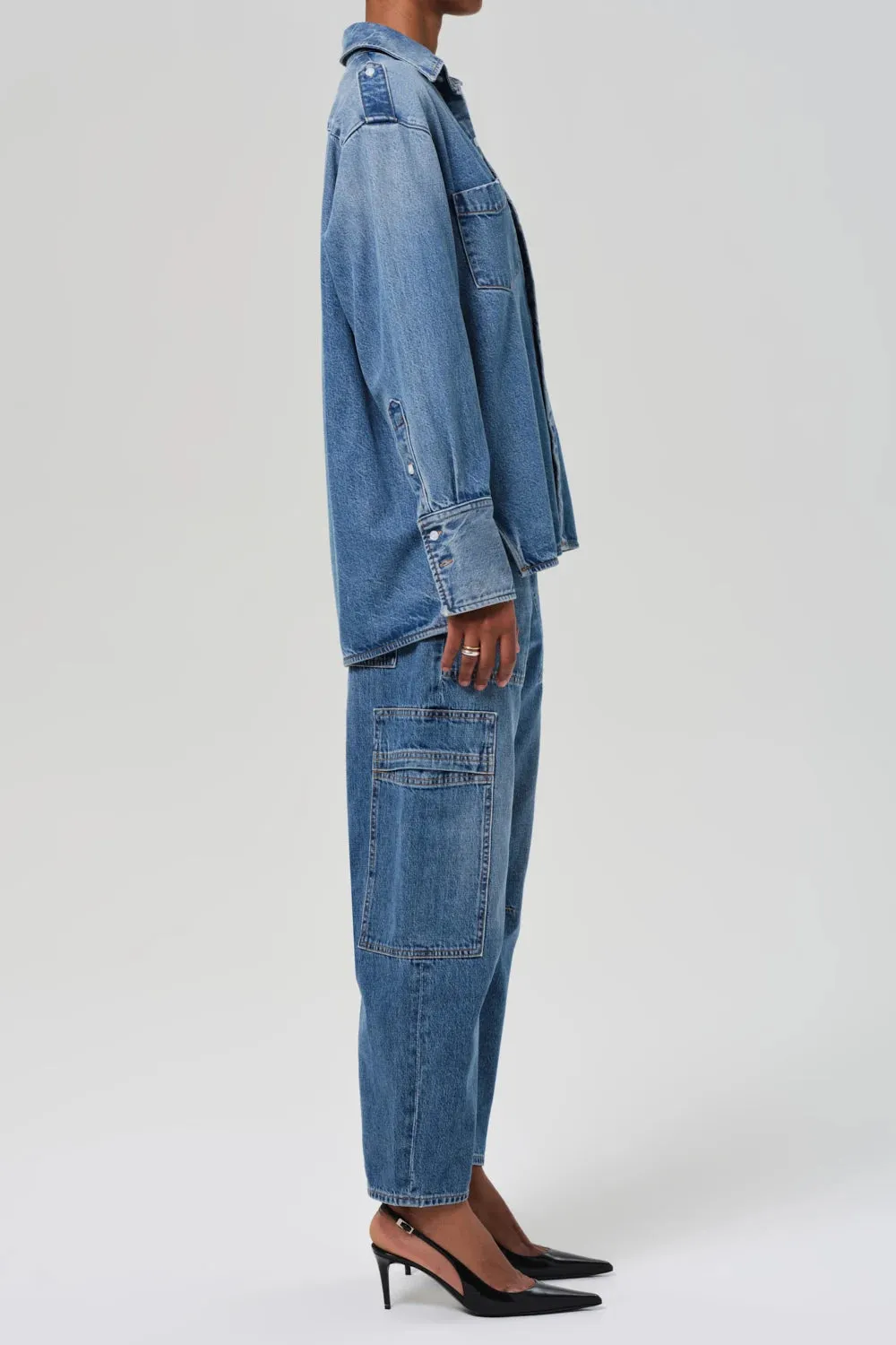 Weekend Style Stretch Bold Look Gym Ready Vibrant Bold Marcelle Low Slung Easy Cargo