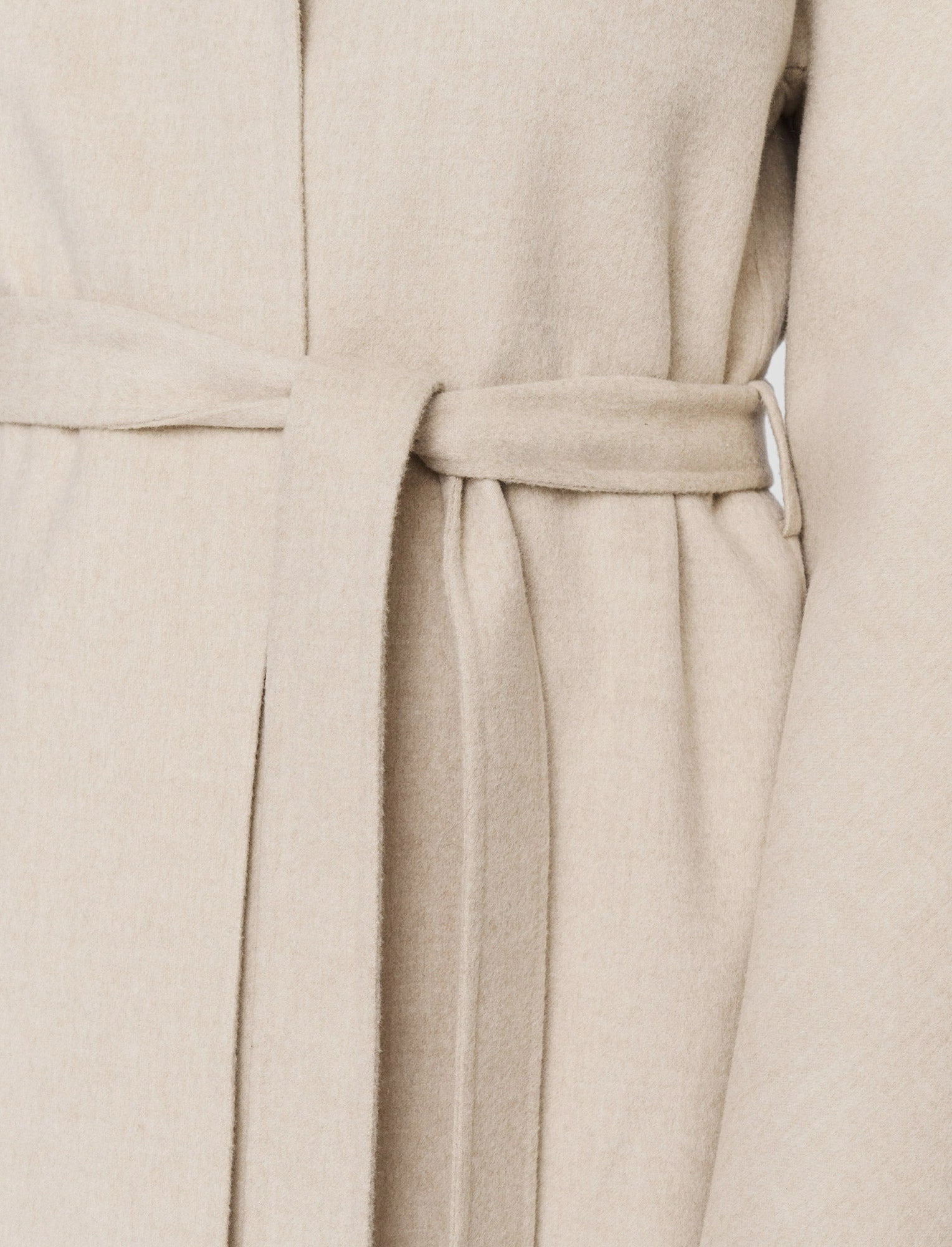 Light Double Face Cranwood Coat Odor Control Finish Waterproof Technology